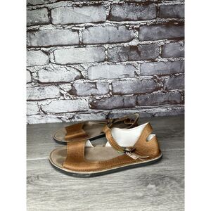 Softstar Barefoot Minimalist Brown Leather Ankle Strap Vibram Sandals Women’s 5M